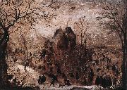 AVERCAMP, Hendrick Winter Landscape  jko5 Spain oil painting reproduction